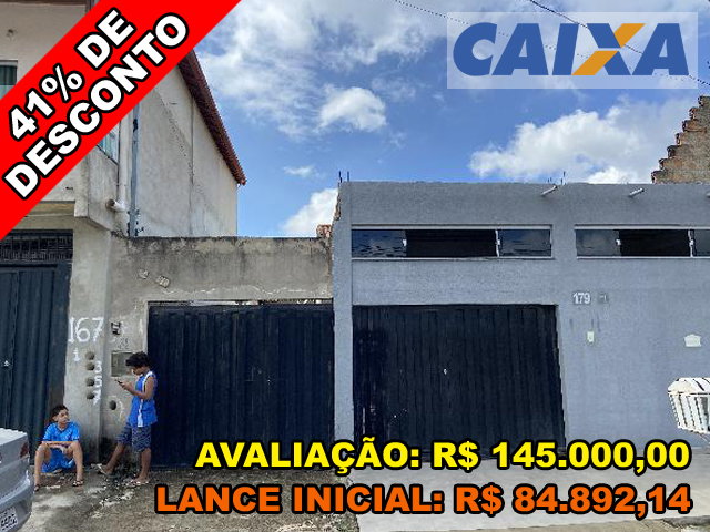 Casa com 2 quartos e 44,46m² de área total em Esmeraldas/MG