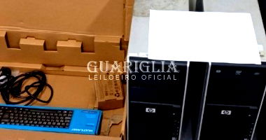 Lote 234: 2 Microcomputadores HP Workstation Z400 e 1 HP 6000Pro