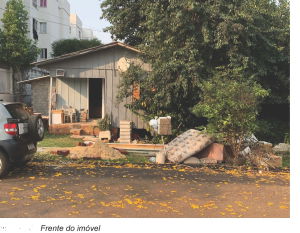 Casa com 54,40m² e lote urbano em Pinhalzinho, SC