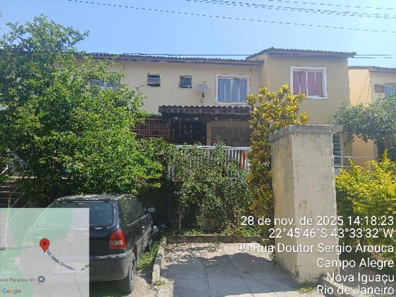 Casa com 2 quartos em Nova Iguaçu/RJ