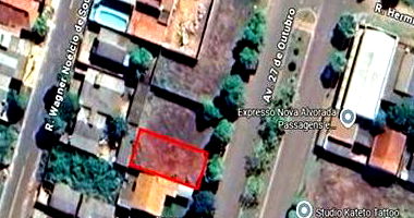 Terreno com 253m² em Nova Alvorada do Sul/MS