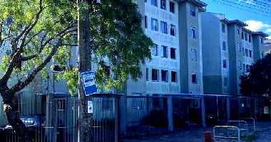 Apartamento 2 quartos, 1 banheiro, 1 vaga, 52m² total, desocupado