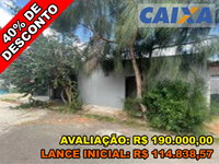 Casa com 2 quartos, 1 banheiro, 120m² construída, desocupada
