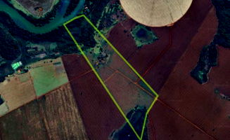 Parte ideal de terras rurais em Bom Jesus de Goiás/GO