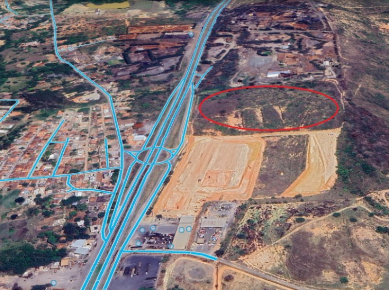 Terreno de 8,05 ha às margens da BR-040 em Sete Lagoas/MG -