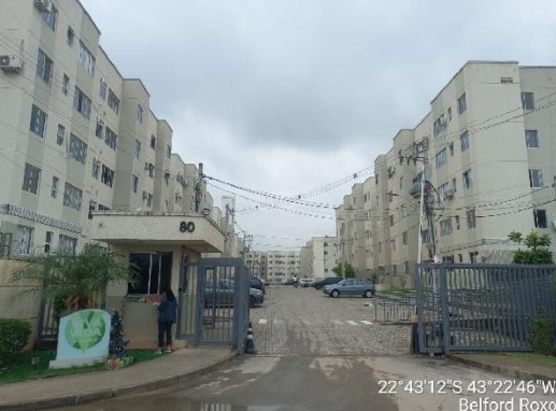 Apartamento 41,27m² em Belford Roxo/RJ - Leilão Caixa Econômica