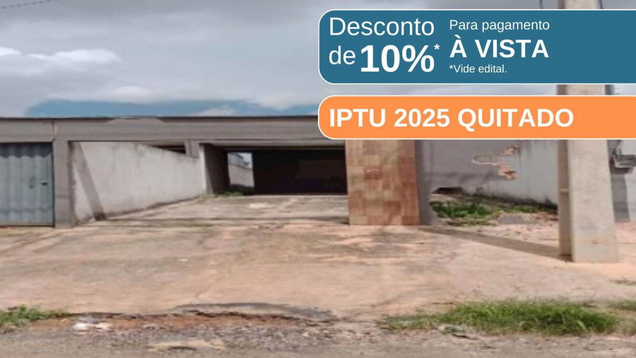 Casa com 78m² em Planaltina/GO