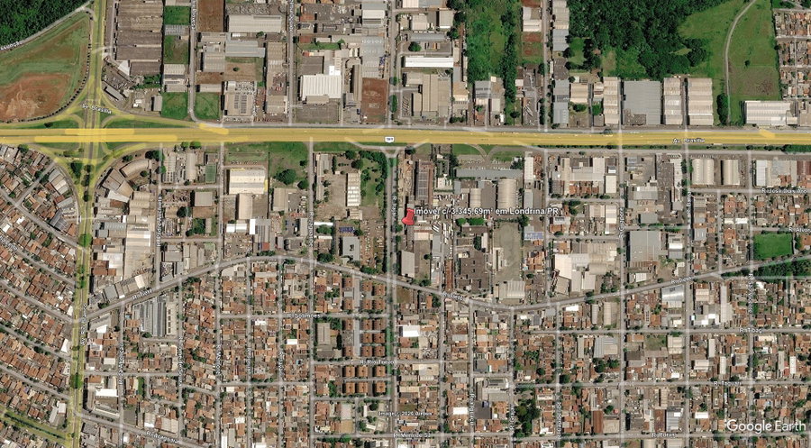 Galpão Industrial com 2.416m² de área construída