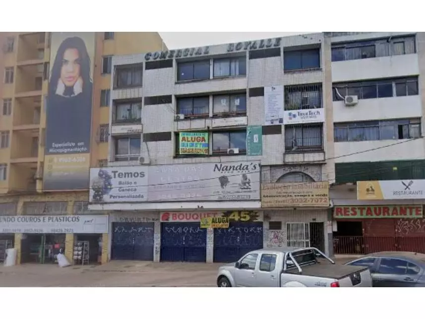 Sobreloja em Leilão com 96,35m² Úteis em Brasília/DF