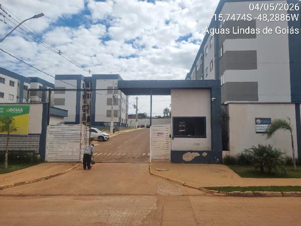 Apartamento 2 quartos, 72,69m², garagem, Águas Lindas de Goiás
