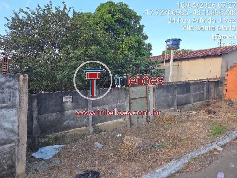 Terreno de 193,5 m² em licitação aberta