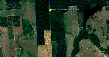 Imóvel rural com 100 hectares em Ariquemes/RO