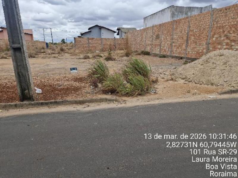 Terreno 250m² em Boa Vista/RR - Lote 411 - Oportunidade Única!