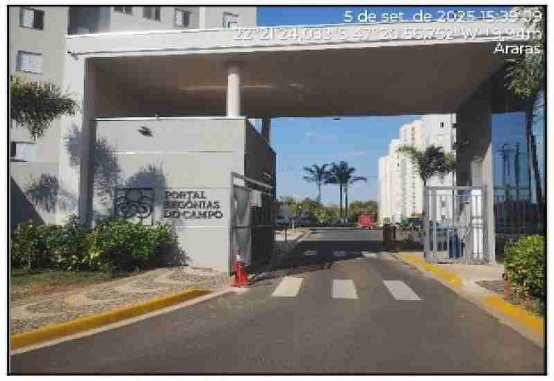 Apartamento com 1 vaga em Araras - Condomínio Portal Begônias do Campo