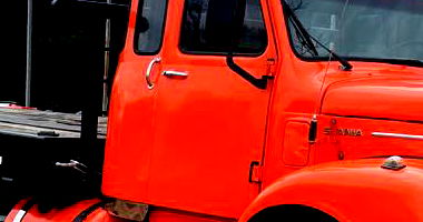 SCANIA L76 ANO 1962 TRUCK PRANCHA REFORADA