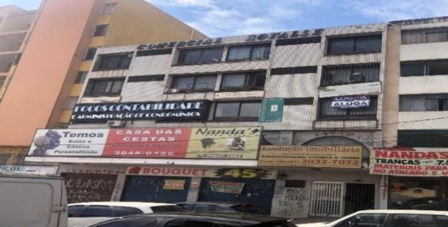 Loja comercial com 96,35m² útil, desocupada, em Brasília/DF
