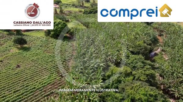 Engenho Mata Limpa com 116,94 hectares, área rural ampla