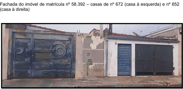 Duas casas em Araraquara, 3 quartos, 2 banheiros, 166m² construídos