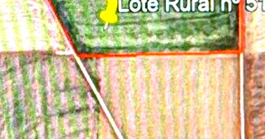 Imóvel Rural com 108.724 m², terreno plano e desocupado