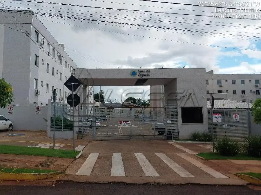 Apartamento com 1 quarto e vaga de garagem em Campo Grande