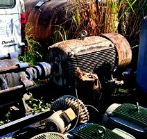 Lote de Sucatas de Bombas DÁgua em Angra dos Reis