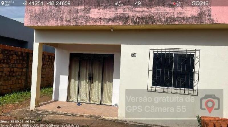Casa 2 quartos 60,25m² com varanda e área de serviço