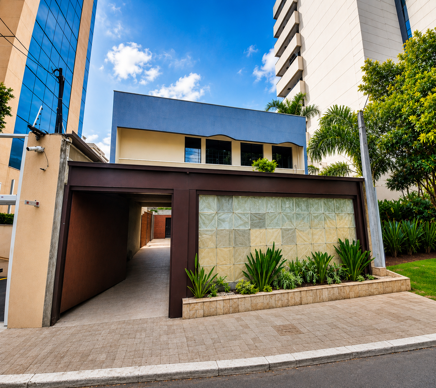 Comercial 310m² c/ Garagem, 2 Salões, 2 Lavabos