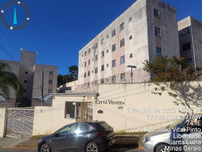 Apartamento 2 quartos, 44,94m² em Santa Luzia/MG - Vaga de garagem incluso