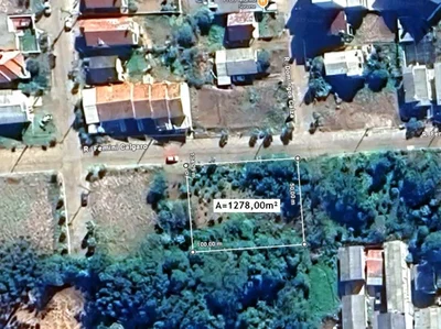 Terreno Urbano de 1.278m² em Loteamento Calgaro