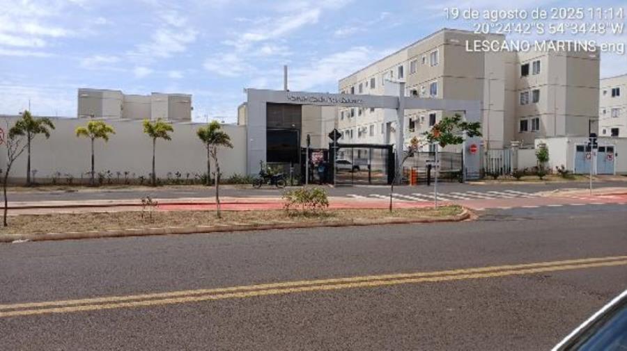 Apartamento com 39m² em Campo Grande/MS - Coronel Antonino