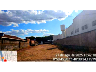 Terreno de 480m², lote 12, quadra 01, desocupado