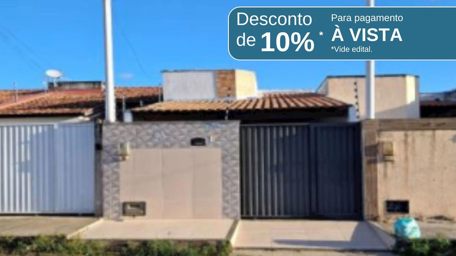 Casa com 2 quartos, 68,94m², ocupada em Mangabeira