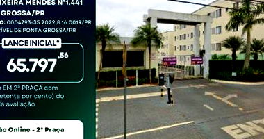 Apartamento 1 quarto com garagem e 50m² construídos, ocupado