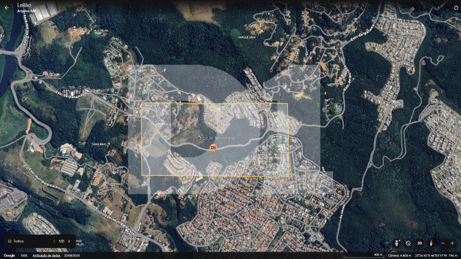 Terreno Urbano Amplo em Santana de Parnaíba/SP