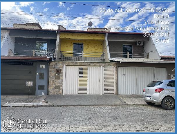 Casa em Governador Valadares com 3 quartos e 2 banheiros