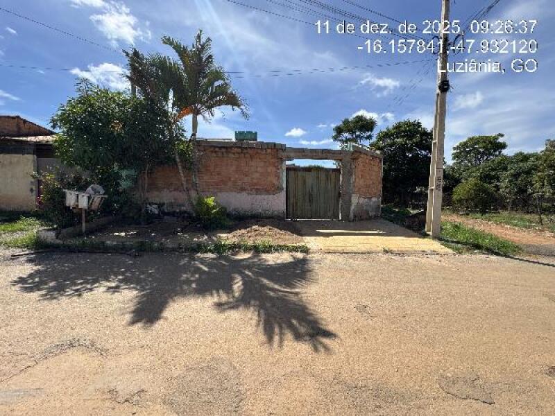 Casa com 2 Quartos em Luziânia - Oportunidade de Leilão