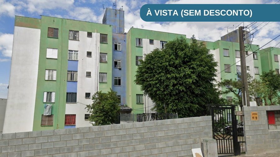 Apartamento de 43,46 m² com 1 quarto