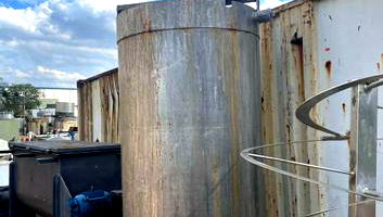 Tanque misturador de 1.000 litros de aço inox