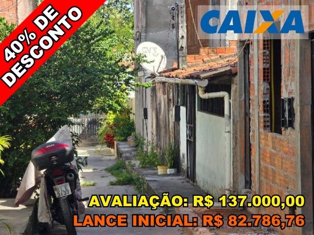 Casa com 56,05 m², 1 quarto e 1 banheiro
