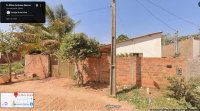 Terreno urbano com casa simples, 2 quartos, 1 banheiro, 392m²