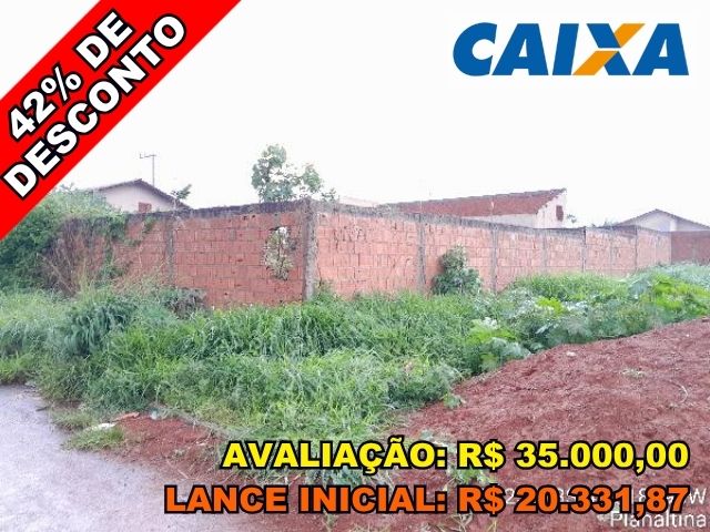 Terreno com 189m² e 2 quartos em Planaltina/GO