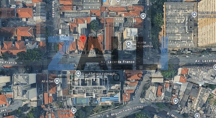 Imóvel Comercial com 481m² de área construída em Cambuci