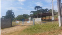 Terreno com barracão em construção, 1972m²
