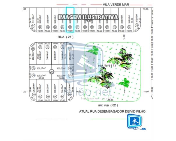 Terreno de 330 m² em loteamento residencial