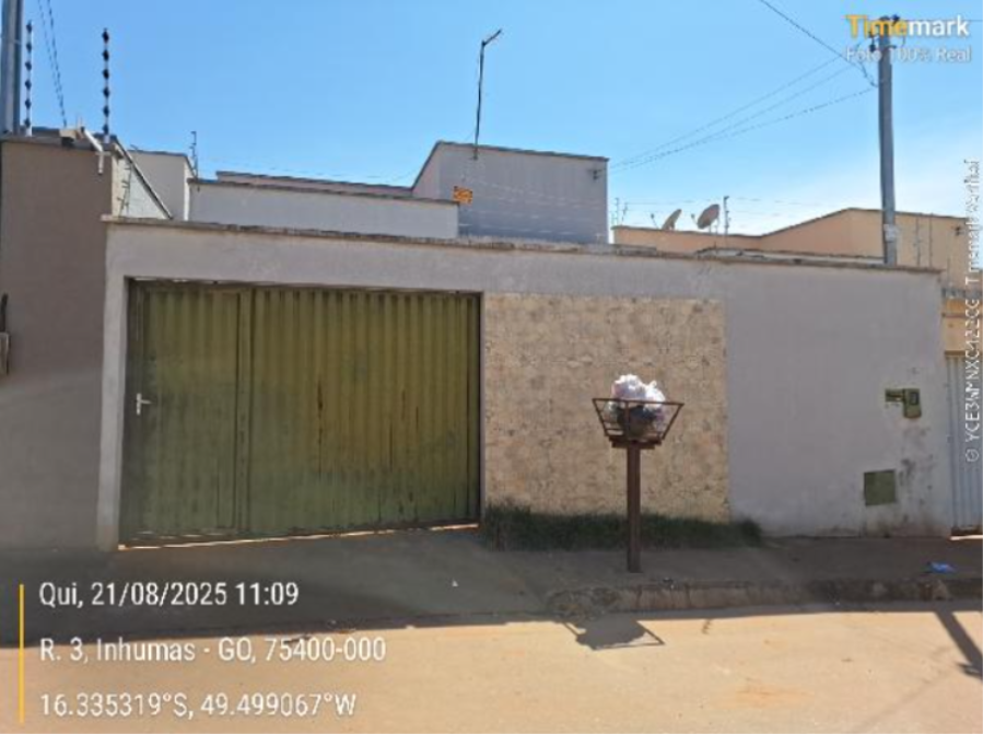Casa Residencial Atlântida com 67m² em Inhumas/GO