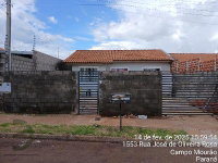 Casa com 2 quartos, banheiro, área construída 67m², terreno 180m²