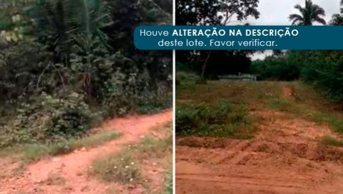 Terreno amplo com 51.581 m², ocupado, desocupação por conta do comprador