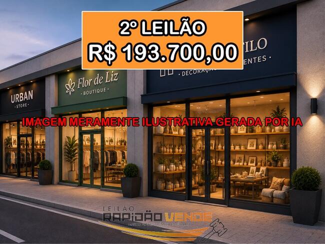 Loja comercial alugada na Quadra 209 SHCE/Sul - Brasília/DF
