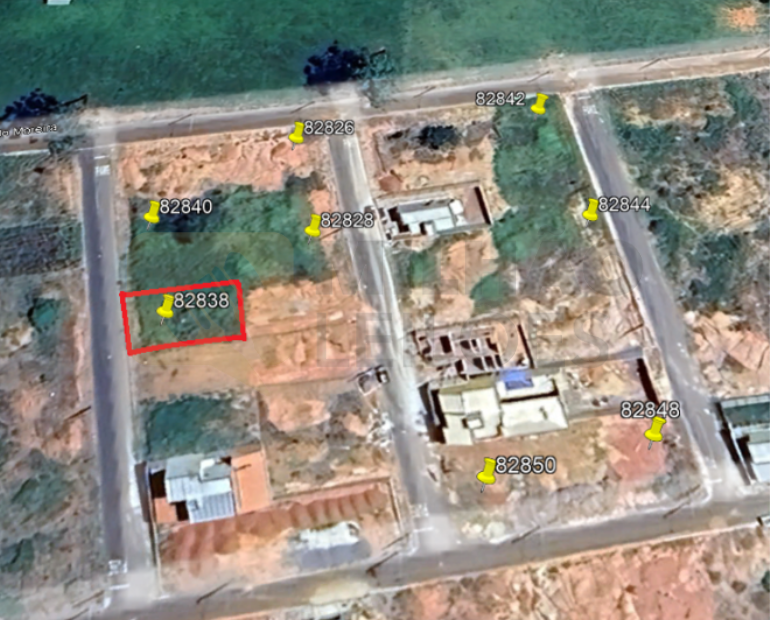 Terreno de 214,50m² para construção