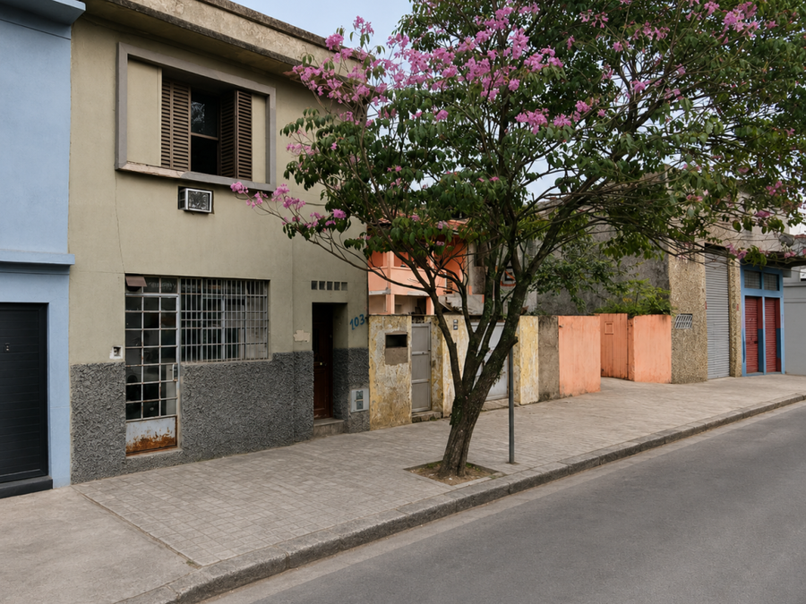 Apartamento térreo com 2 quartos e 155m² em Santos